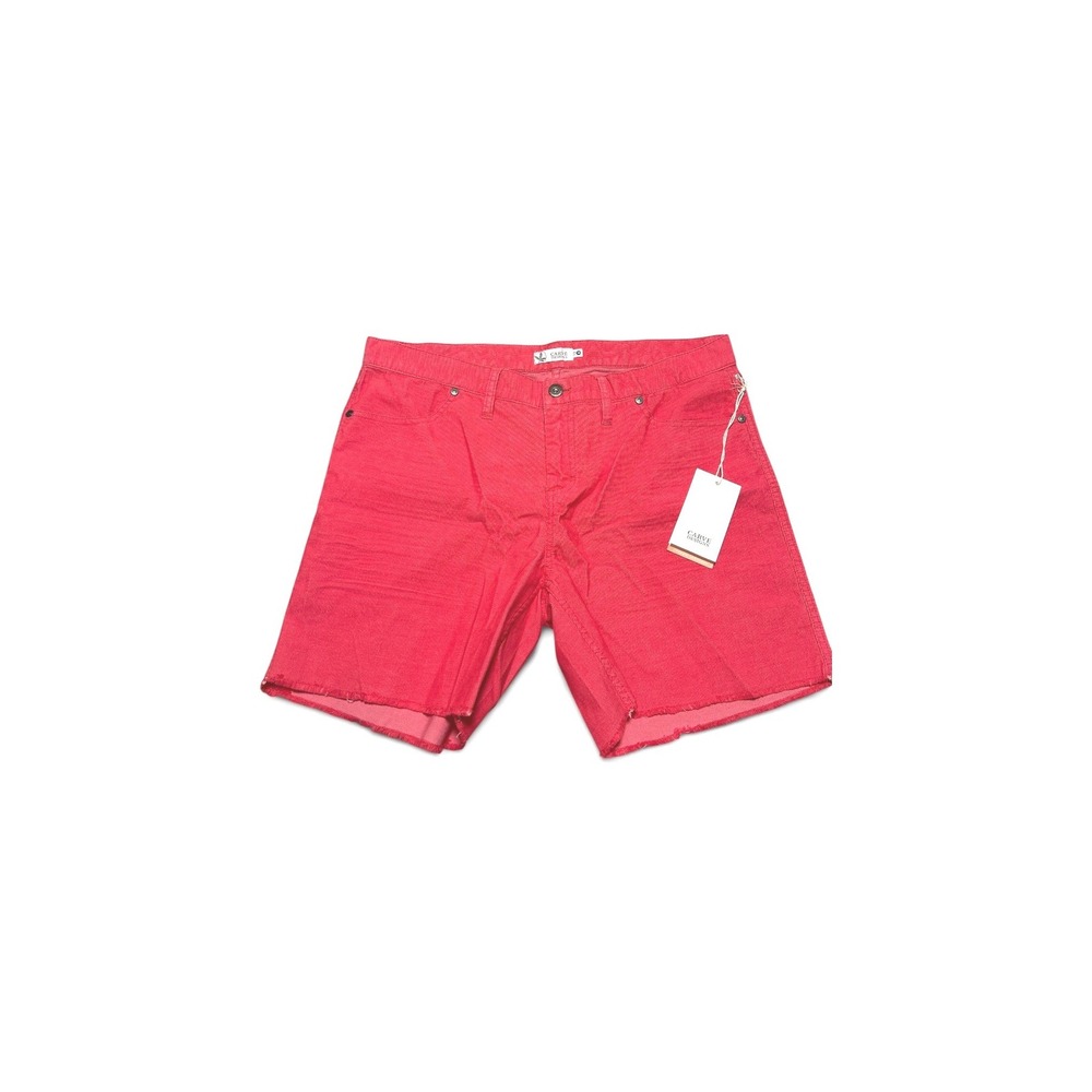 Carve Designs Oahu 6" Shorts Watermelon Organic Corduroy Frayed Hem Size 10